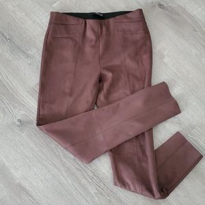 New stella luce small suede brown maroon leggings